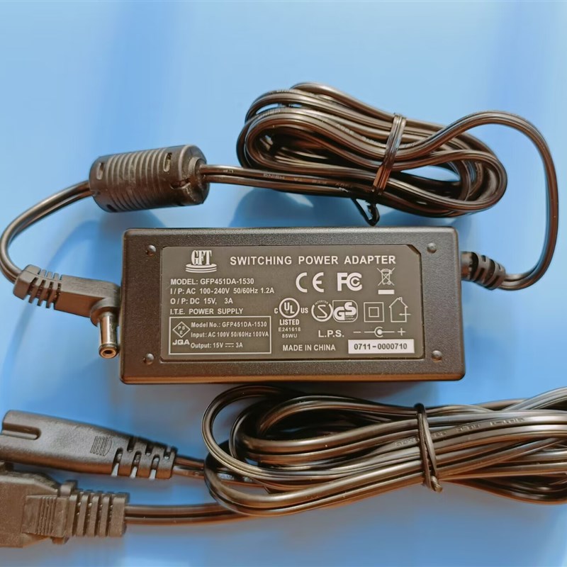 适用The ONE智能钢琴FJ-SW1502500FD T电钢琴电源适配器15V2500MA