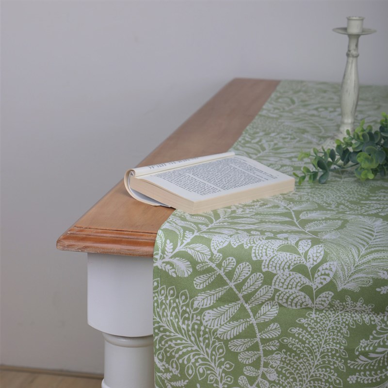 春日气息~in风绿色植物花卉桌旗小新餐边柜餐桌茶桌盖布床旗