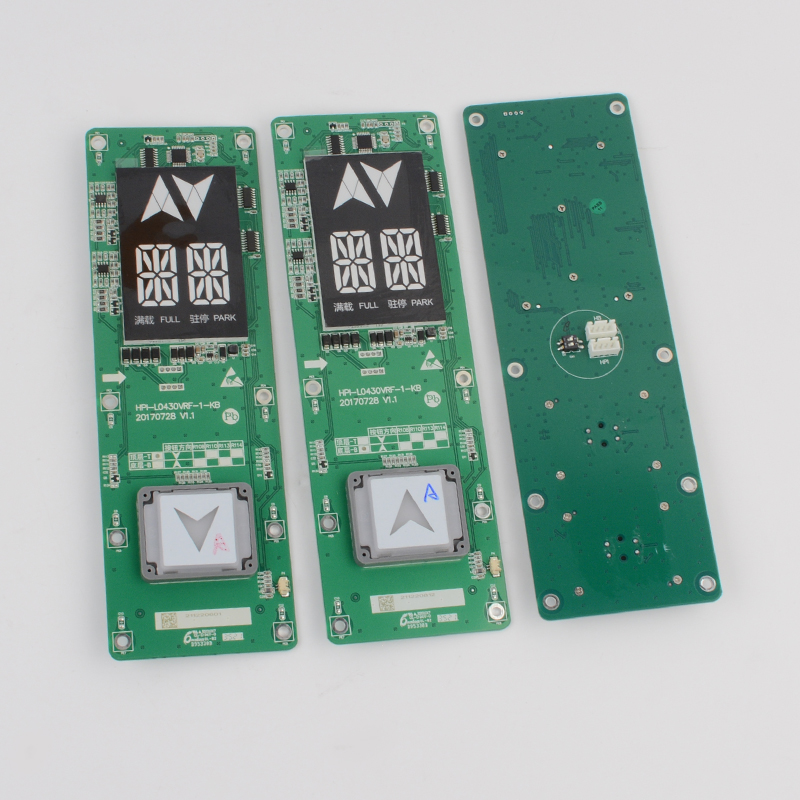 西子速捷优耐德电梯断码外呼显示板HPI-L0430VRF-1-KB-KM XHB12-A