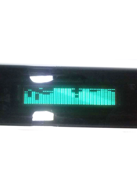 FD原厂绿色荧光新款频谱DI分频级LED屏显示器灯动感