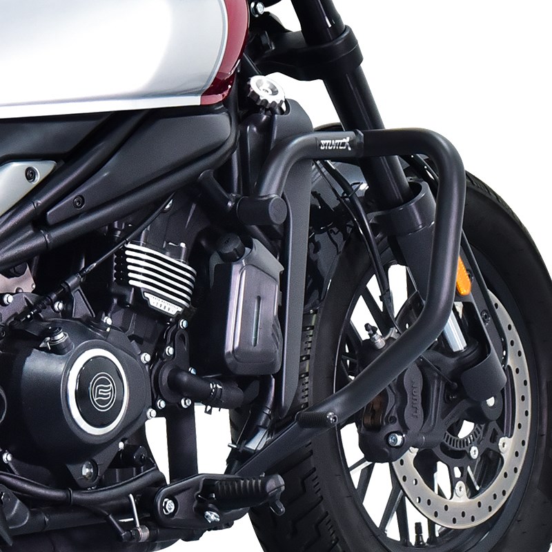 stuntcx护杠适配春风450clc护杠摩托车保险杠改装配件防摔杠护架