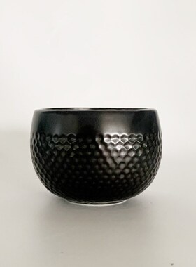 新陶瓷瓶 手工黑色器工艺 软装器艺