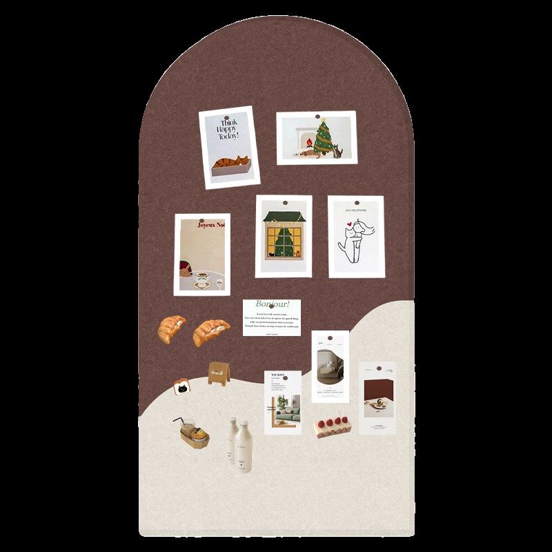 创意毛毡墙软木板自粘留言板照片墙饰品墙面遮丑毛毡装饰,家居饰品,软装墙贴,淘宝优惠券,粉丝福利购,淘宝优惠卷