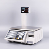 掌柜智囊条码 秤超市便利店收银秤自动打印标签称重一体电子计价器