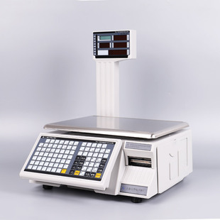 掌柜智囊条码秤超市便利店收银秤自动打印标签称重一体电子计价器