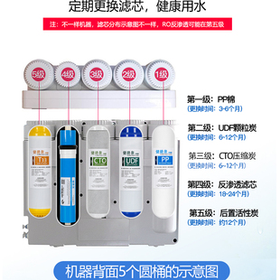 健碧泉净水器前三级通用寸棉活性炭级