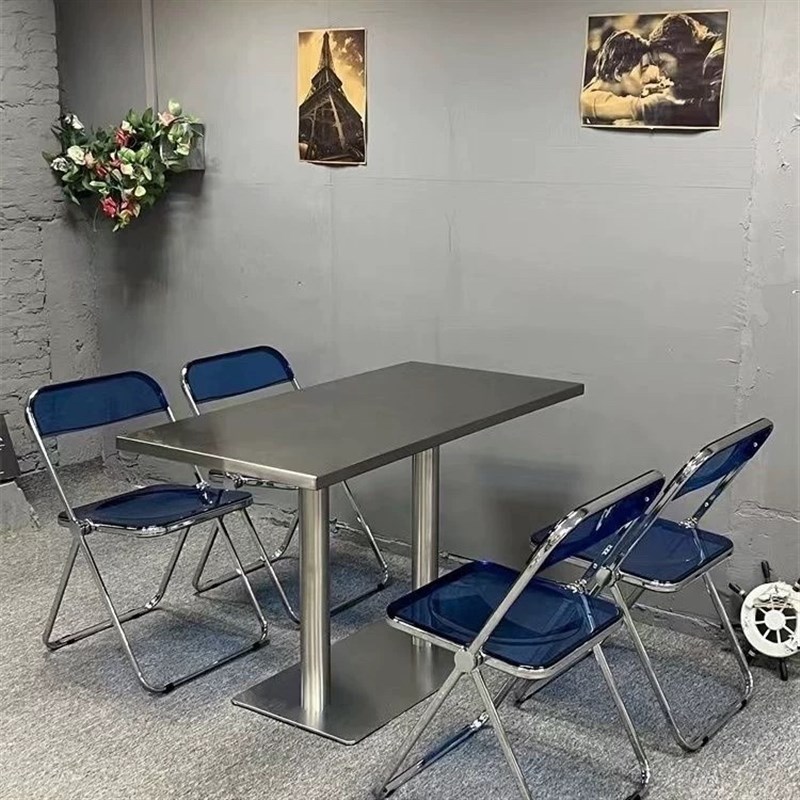 工业风长桌长条桌长方桌小方桌餐桌正方形桌子桌