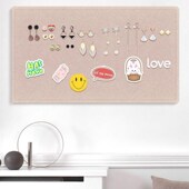 软木板照片墙毛毡板背景墙板题墙留言板挂墙幼儿园公告栏