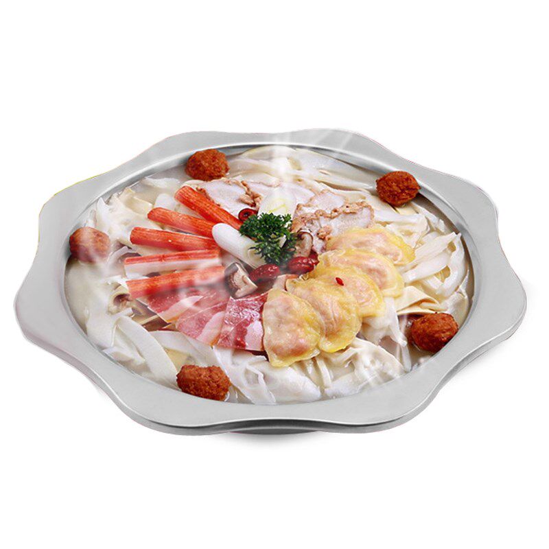 鸳鸯锅盆二味火锅插电电磁炉锅具八角汤锅加厚加深