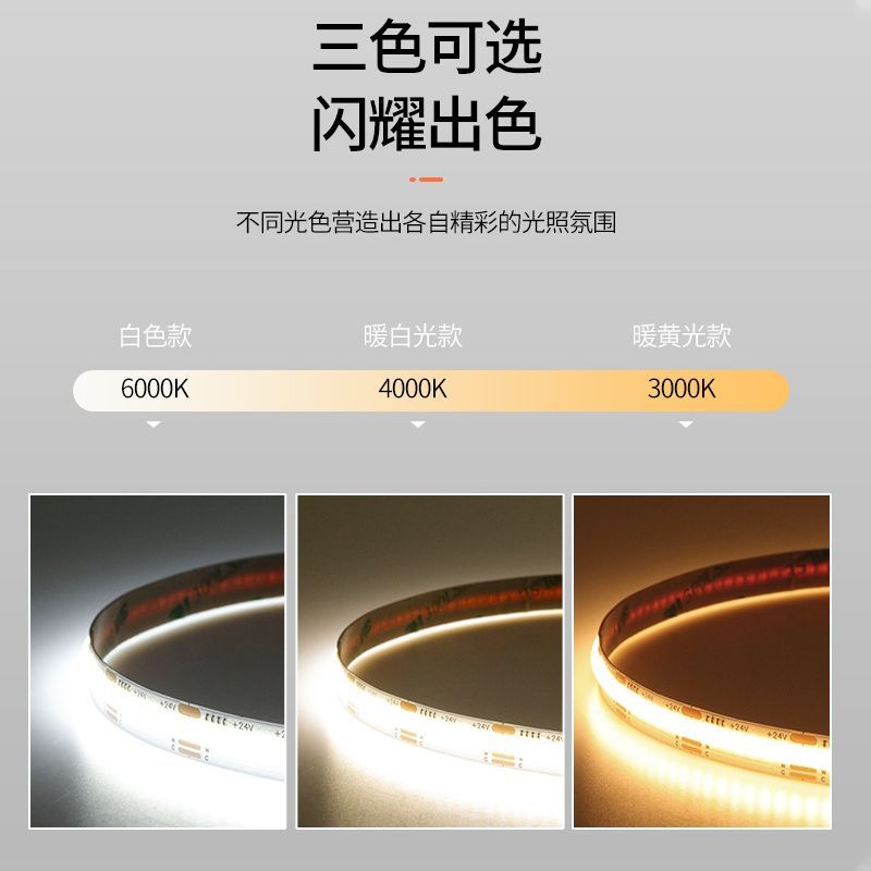 涂鸦智能灯带色调光冷暖中性选亮光斑