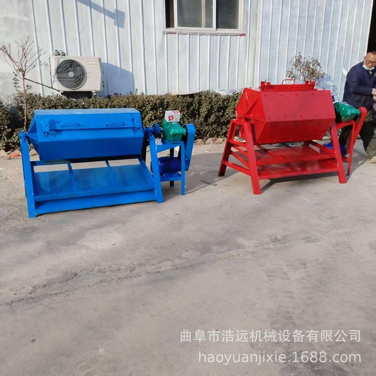 批量处理钥匙扣去锈打磨机 多用途滚筒鹅卵石打磨机 滚筒除锈机
