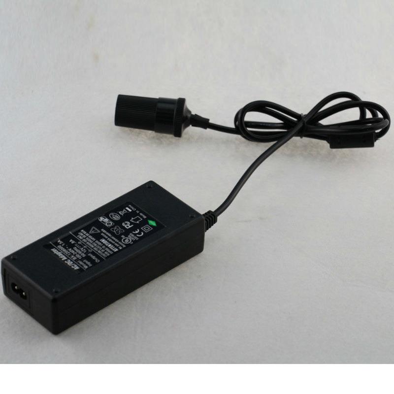 探照灯220W带3C认证家用电源220v转12v点烟器变压器户外8A转换器