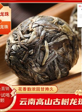 2024年冰岛古树纯料龙珠云南高山古树龙珠花香回甘生津生茶