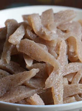 现做现发魔芋豆腐贵州特产老魔芋蒟蒻新鲜纯手工真空500g灰菜