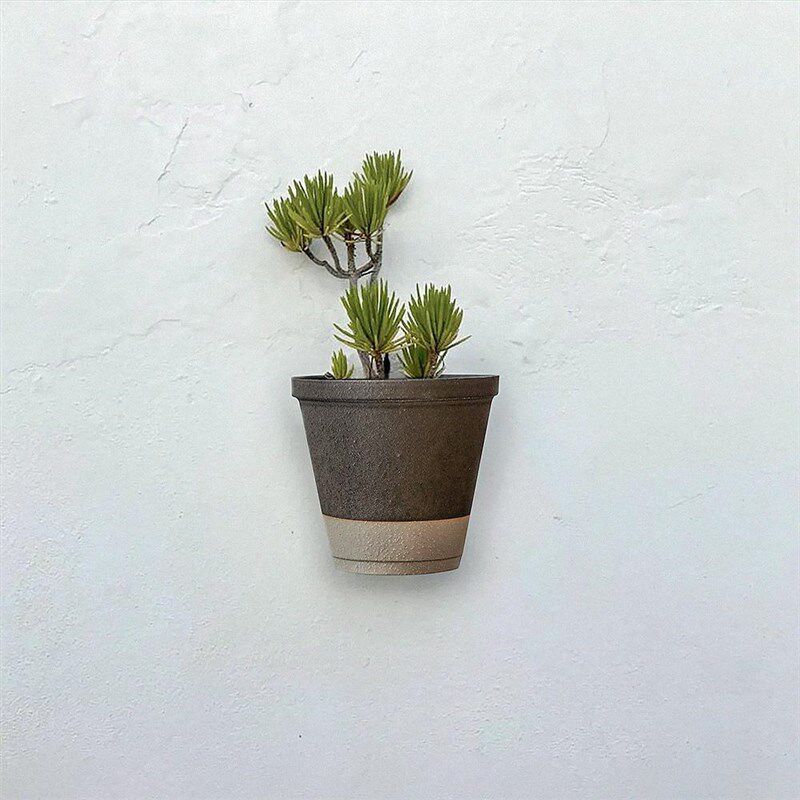久伴侘寂中古绿植盆土培饰复古级水培陶盆