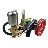 型三缸活塞泵头洗车刷车器水泵 压洗带气瓶压力泵