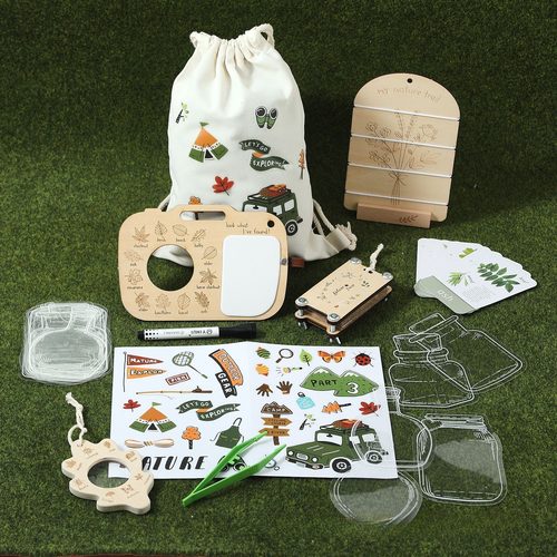 新款户外探险玩具多功能放大镜