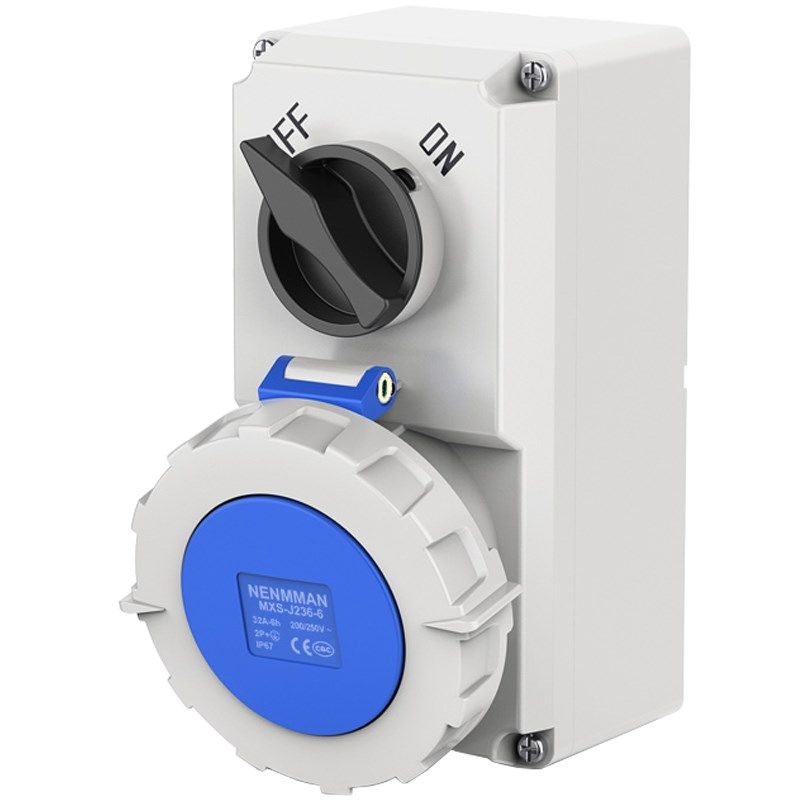 上曼电气J三相五孔防水线关插座I,电子/电工,插头,淘宝优惠券,粉丝福利购,淘宝优惠卷