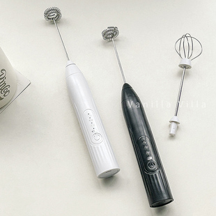 打奶泡器咖啡起泡器手持电动搅拌棒牛奶泡奶盖奶泡机器奶泡机打蛋