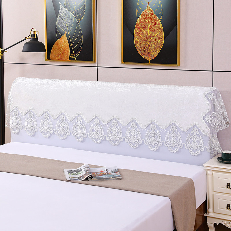 新款欧式床头盖布床头靠背巾高级感防尘布搭巾床头后背盖巾床头罩,居家布艺,床头罩,淘宝优惠券,粉丝福利购,淘宝优惠卷
