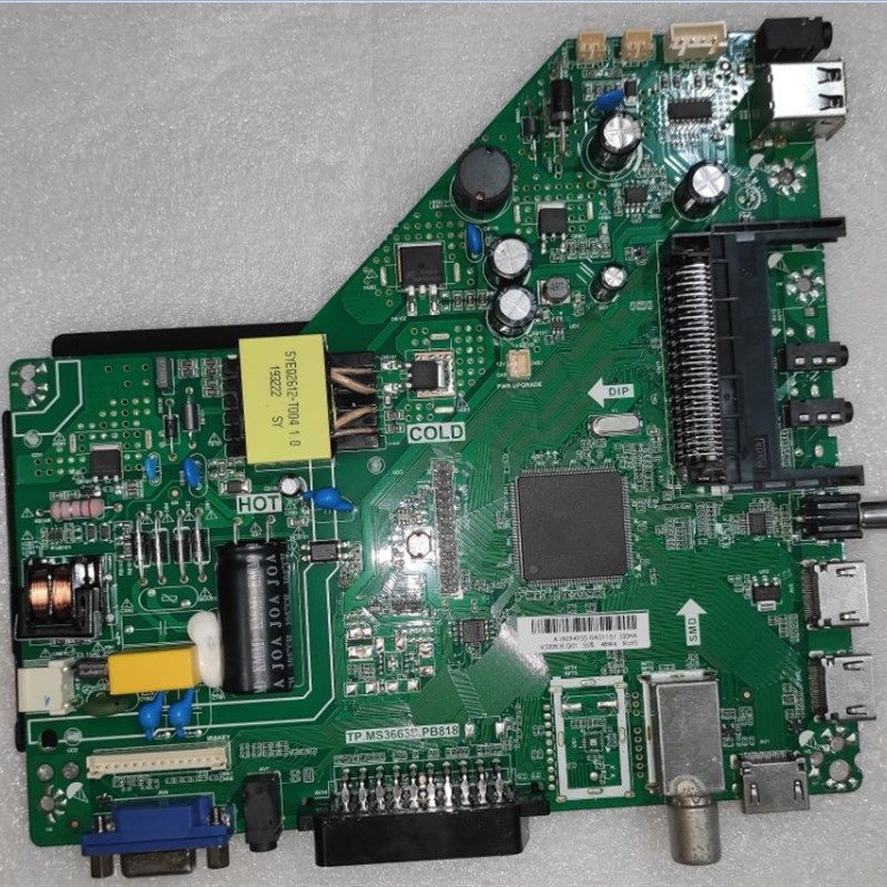 tp.ms33s.pb818 电视板多国兼容多种语言多功能接口数字电视