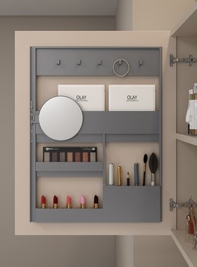 IOO奶油风陶瓷一体盆浴室柜洗漱台智能洗手洗脸盆柜