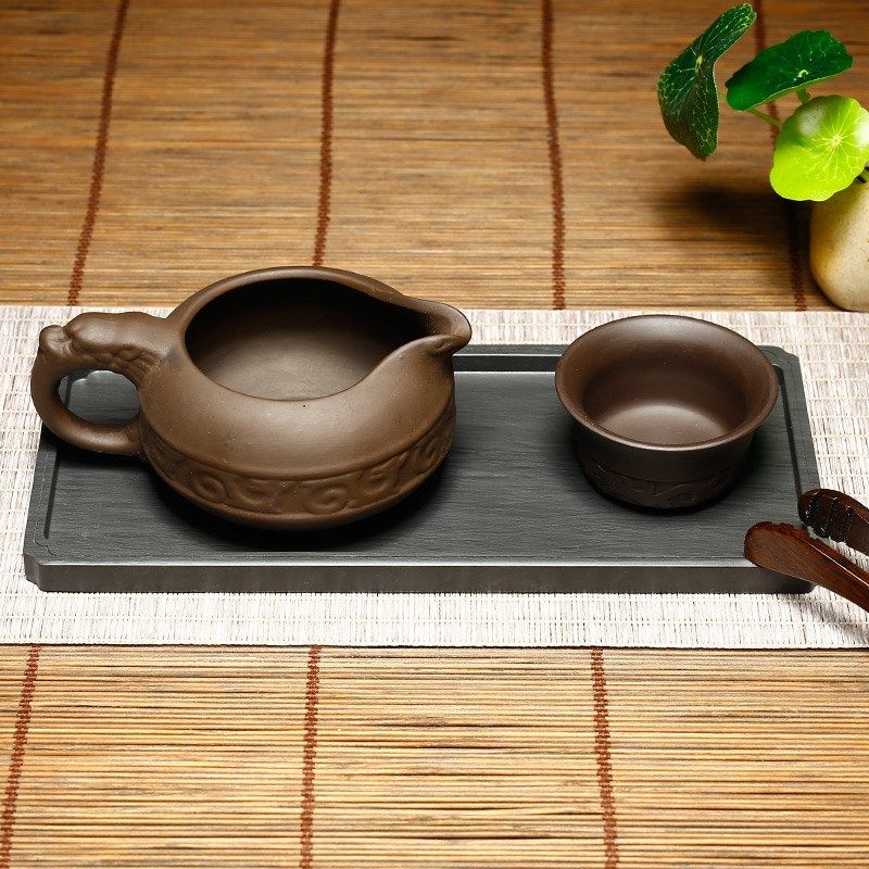 万石君精选整块砚石长方墨盘壶承歙砚老坑水波纹砚台迷你砚石茶盘,文具电教/文化用品/商务用品,砚台,淘宝优惠券,粉丝福利购,淘宝优惠卷