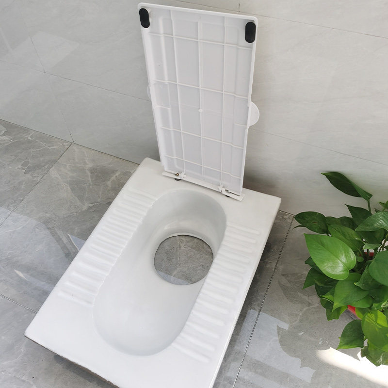 农村大口直通蹲便盆直通蹲坑式农村家用大小便蹲便池改厕陶