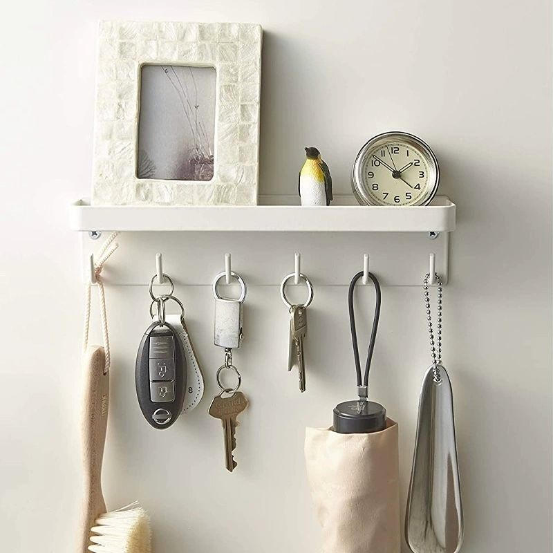 玄关家用强力吸磁创意钥匙挂架卧室入户门无痕免钉置物挂钩,收纳整理,挂钩/粘钩,淘宝优惠券,粉丝福利购,淘宝优惠卷