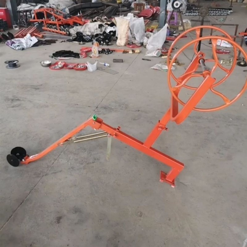 播种机新式滴灌架玉米小麦铺滴灌管架子加厚圆盘滴灌架子可折叠