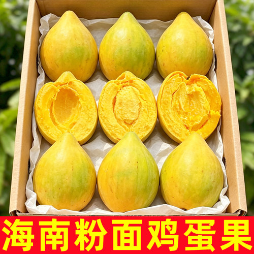 正宗鸡蛋果新鲜蛋黄果