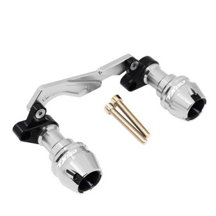 适用天鹰TX150改装配件排气管保险杠摩托车防摔球防护棒