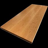 北美樱桃木桌板莫比恩餐桌升降办公桌书桌实木大板吧台板定制