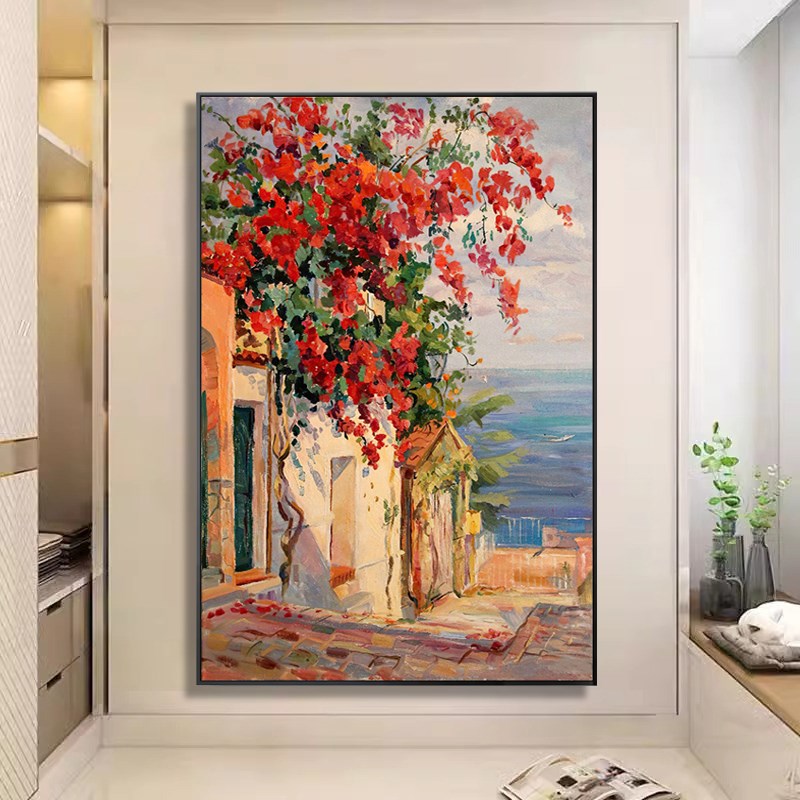 马蒂斯法式奶油风客厅装饰画玄关走道挂画小众艺术高级感餐厅壁画图片