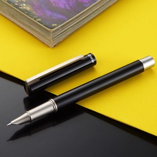 HERO英雄牌钢笔17暗尖特细铱金笔老式挤压吸墨器三年级学生硬笔