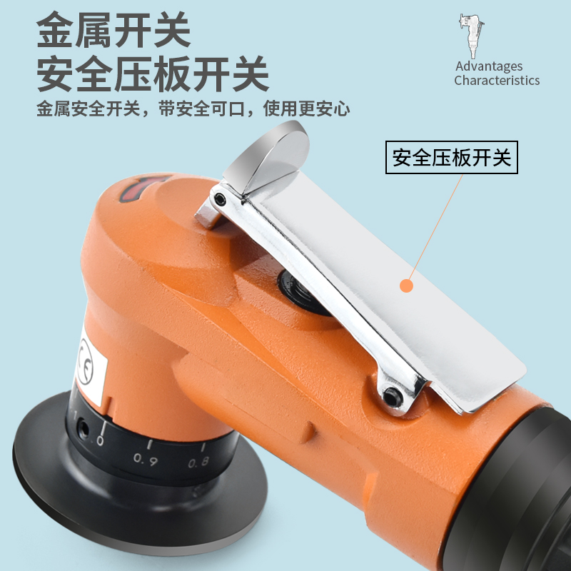 千航气动迷你手持倒角机小型台式圆弧5度内孔毛刺修边手提倒角器