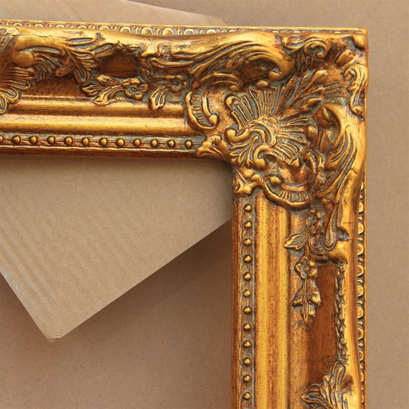 欧式实木画框人物油画框做旧镜框实木相框油画装裱宽8.2cm厚4.6cm