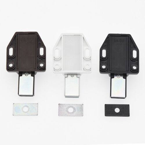 蓝普柜门反弹器免拉手中型柜门反弹器衣橱按弹