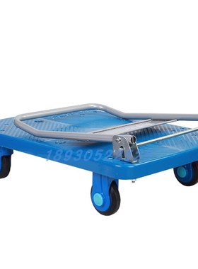 uni-ilent连和手推车搬运车小推车拉货车超静音平板推车四轮拖车