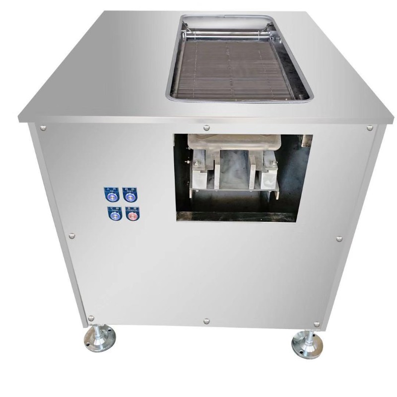 22新款斜切鱼片机 酸菜鱼切片机 数控锈钢片鱼机 仓黑鱼