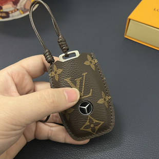 适用奔驰钥匙套e300l壳c260l扣c200l汽车glc a200c级e级gle钥匙包