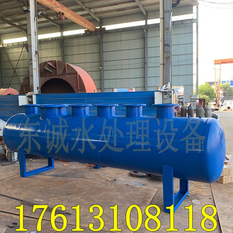 分集水器地暖管道水循环系统分流集分水器锅炉蒸汽分气缸