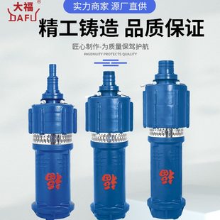 泵多级泵灌溉泵家用v大福高扬程农用220抽水泵水泵深井潜水泵清水