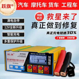 欧美技术脉冲修复汽充电器铅酸蓄电池充电器