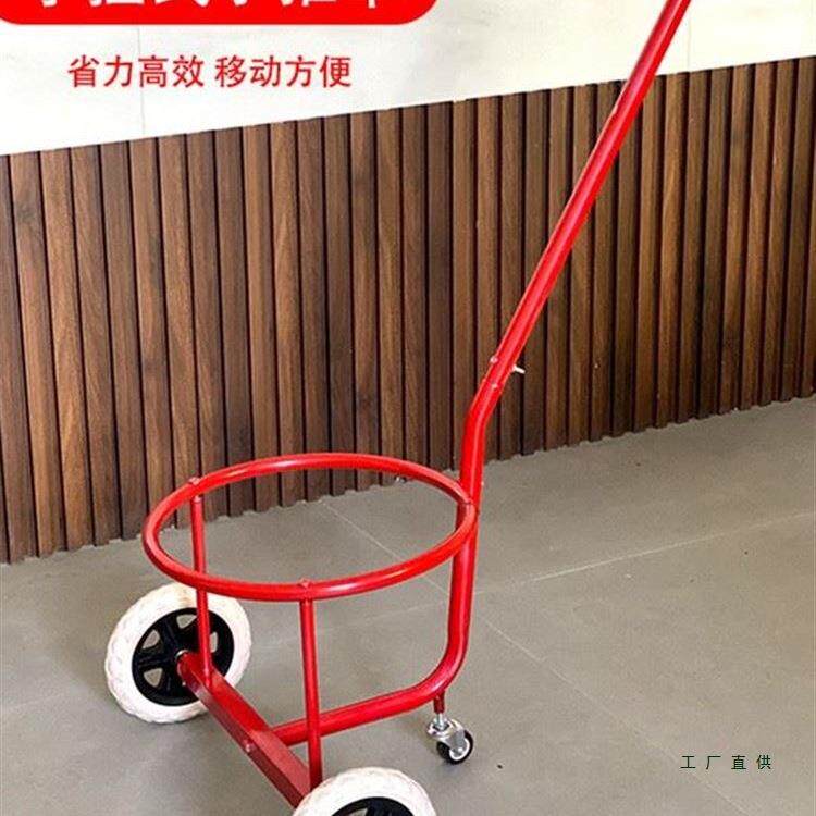 新款升级静音轮倒水车 手拉式小推车倒垃圾运水桶 农村家用泔水车