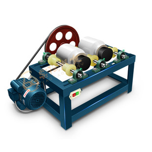 球罐滚筒式大小型实验研干磨湿磨卧式磨釉机陶艺釉料机