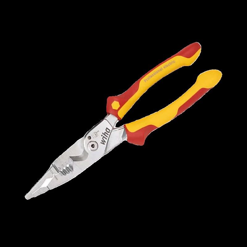 wi威汉合电工钳9绝缘尖嘴剥线压接电缆剪,五金/工具,剥线钳,淘宝优惠券,粉丝福利购,淘宝优惠卷