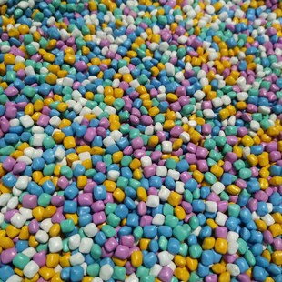 决明子沙塑料沙雪沙彩石沙宝宝家用儿童乐园陶瓷沙