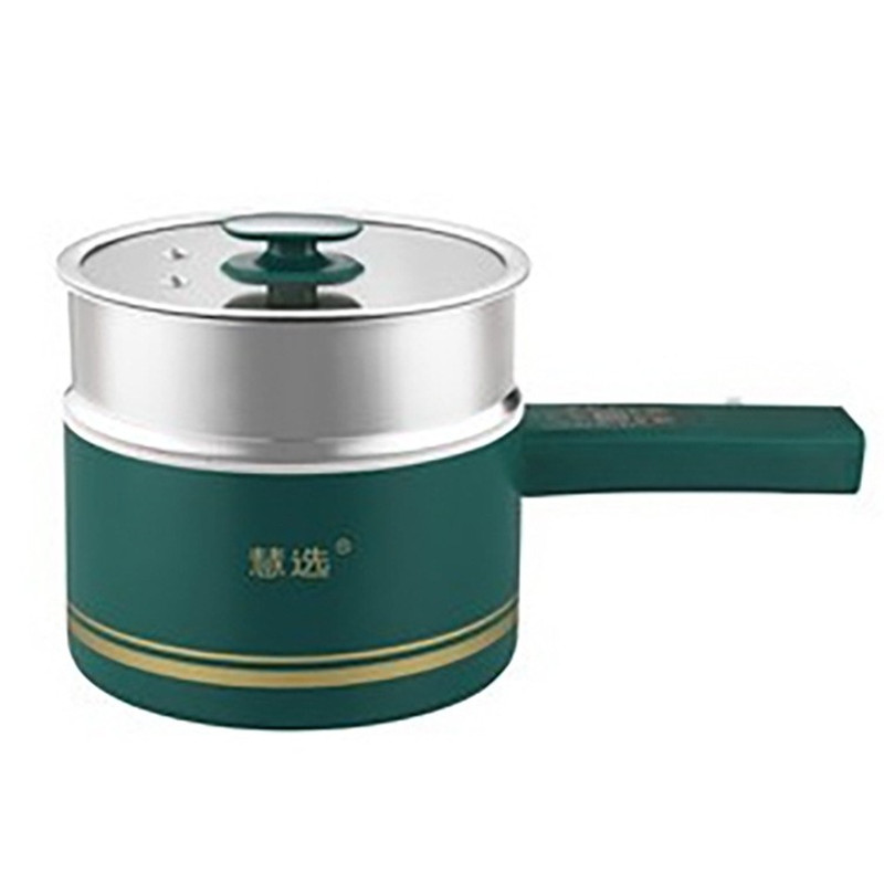 慧选多功能智能电煮锅小功率学生宿舍电火锅 家用不粘一体电炒锅