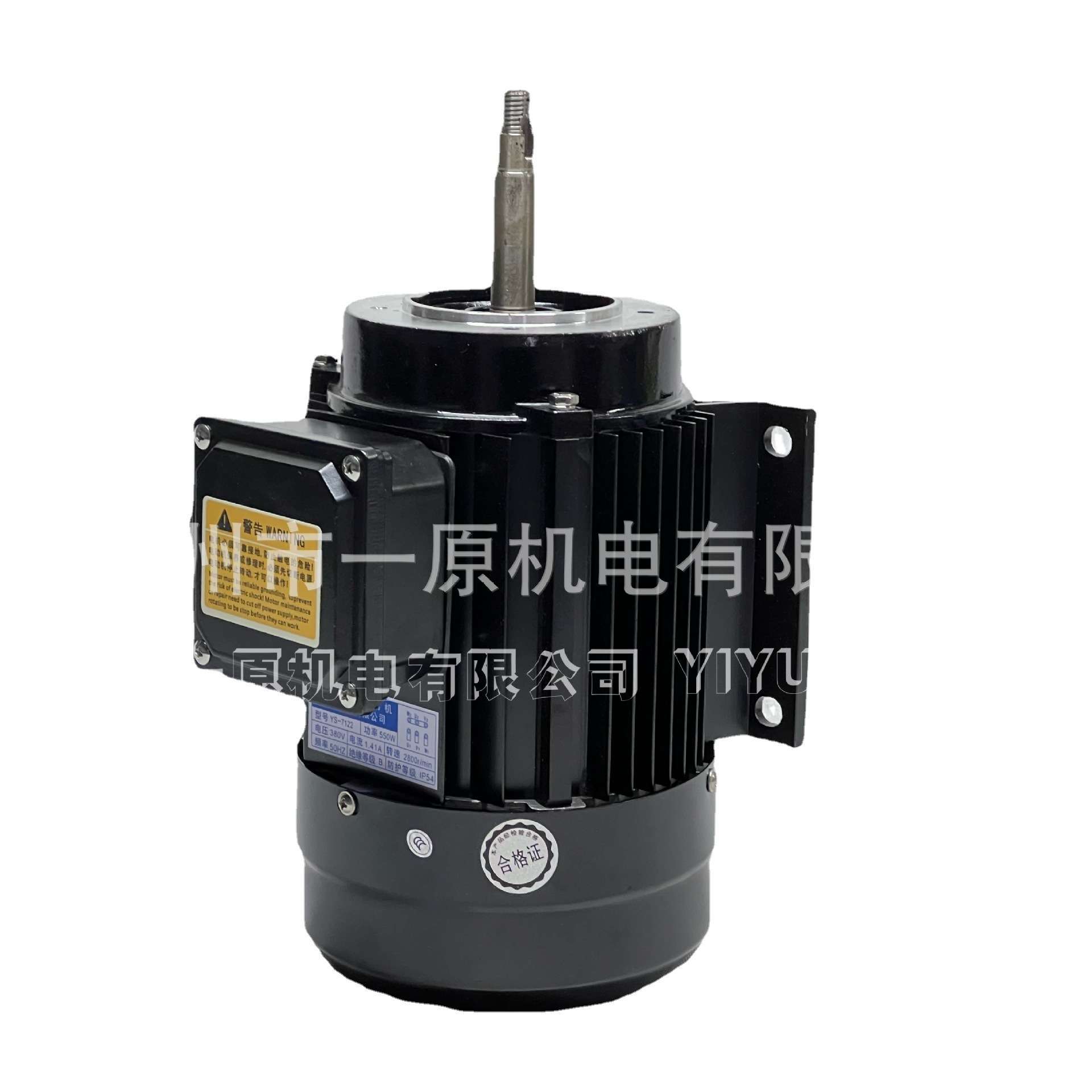 机械设备YE3系列耐腐蚀水泵用铝壳不锈钢接长轴电动机YS7122